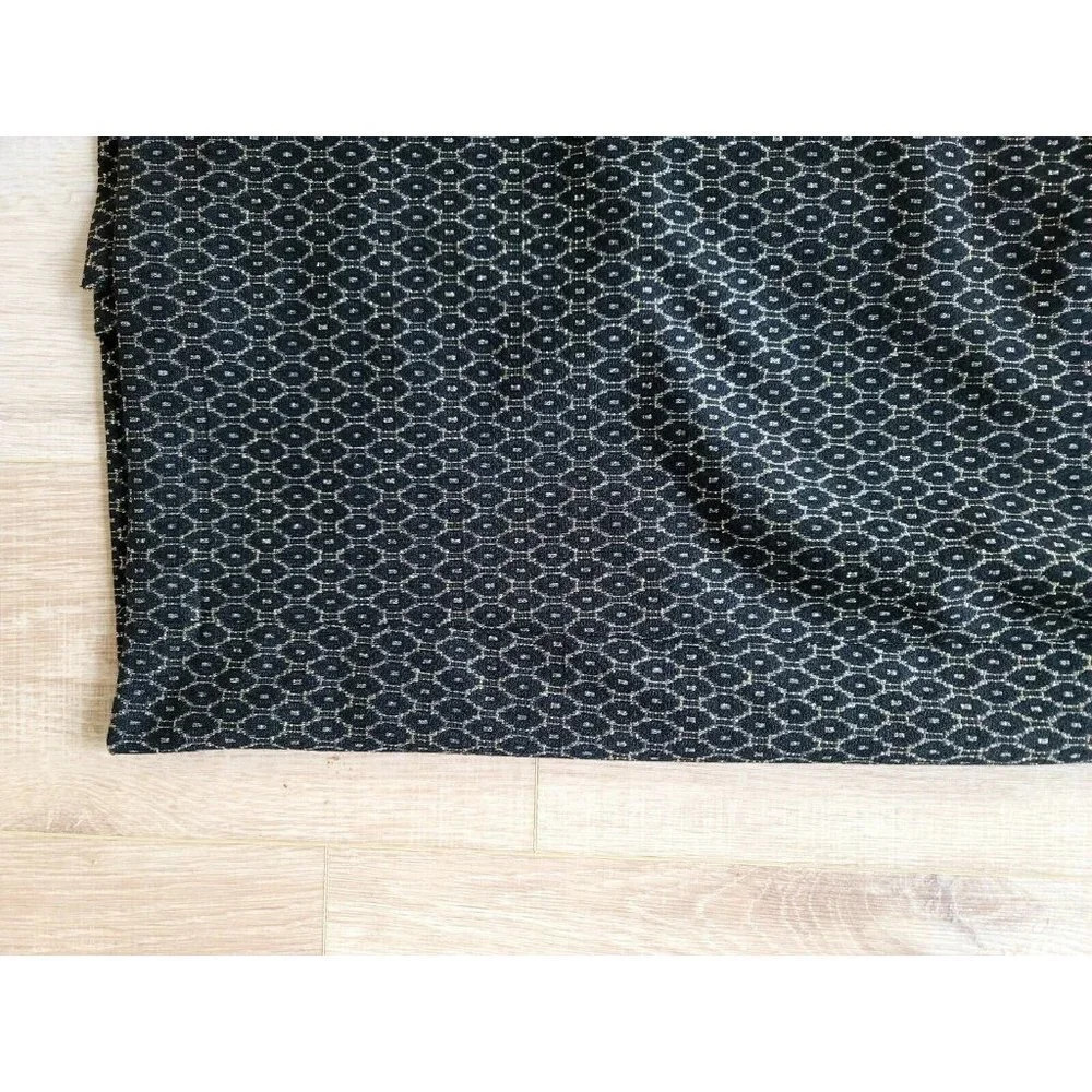 JM Studio John Meyer Black Gold Straight Lined Career Workwear Slit Skirt Sz 18W - Picture 4 of 11
